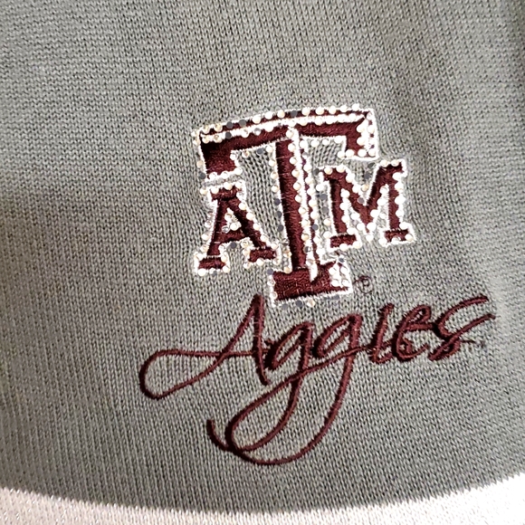 Medium GameDay Texas A & M Cashmere With Metallic Fibers Sweater - Picture 3 of 9